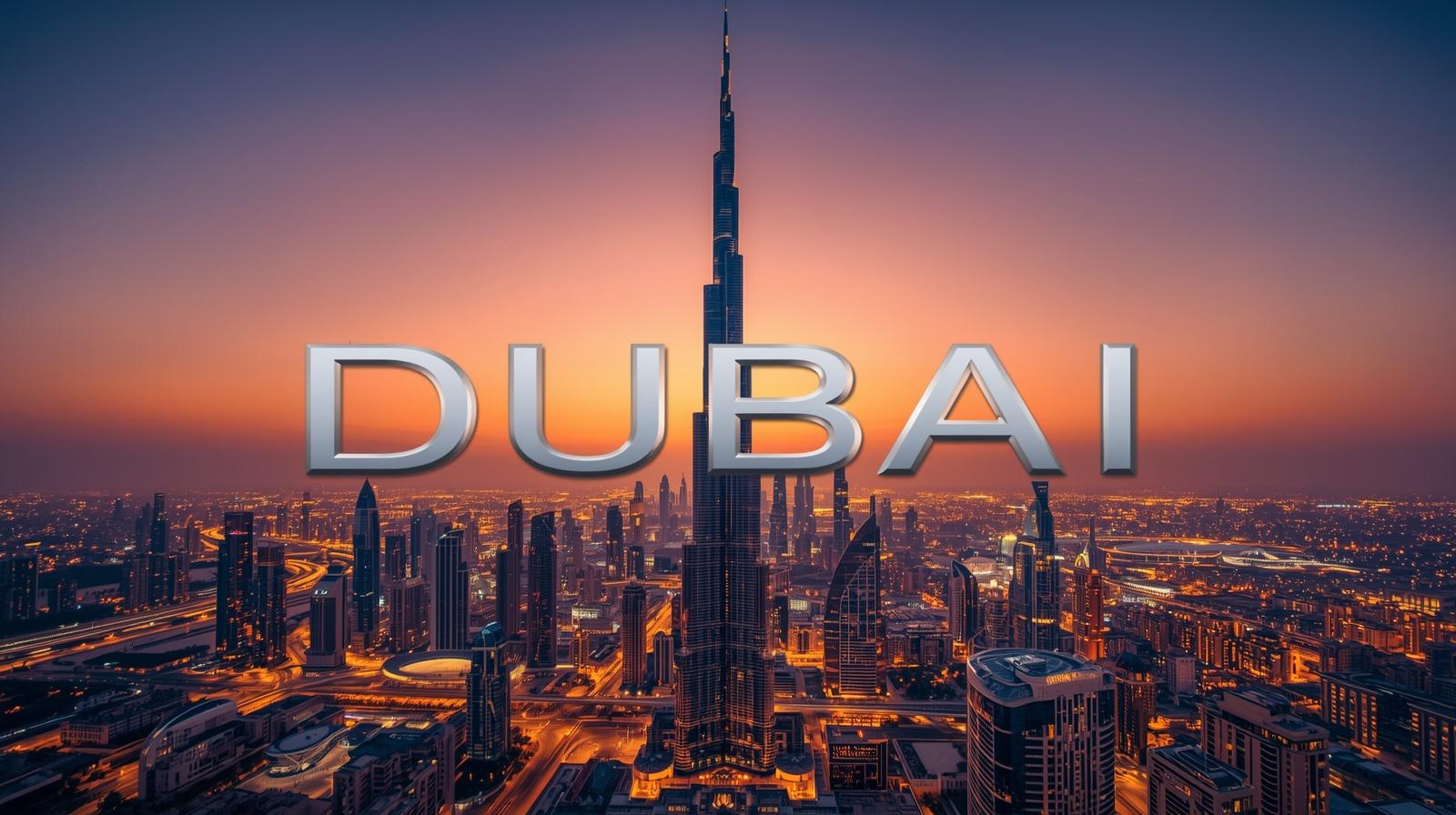 Ana Sayfa dubai görseli oluştur yazılı olsun