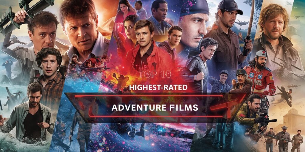 sitem için en iyi imdb puanlı 10 macera filmini temsil edicek bir görsel üret (1)