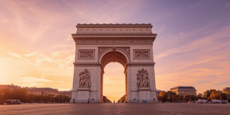 arc de triomphe görsel oluştur sitemde kullanabileceğim