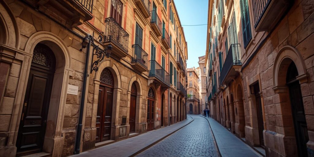 gothic quarter görseli oluştur sitemde kullanmalık