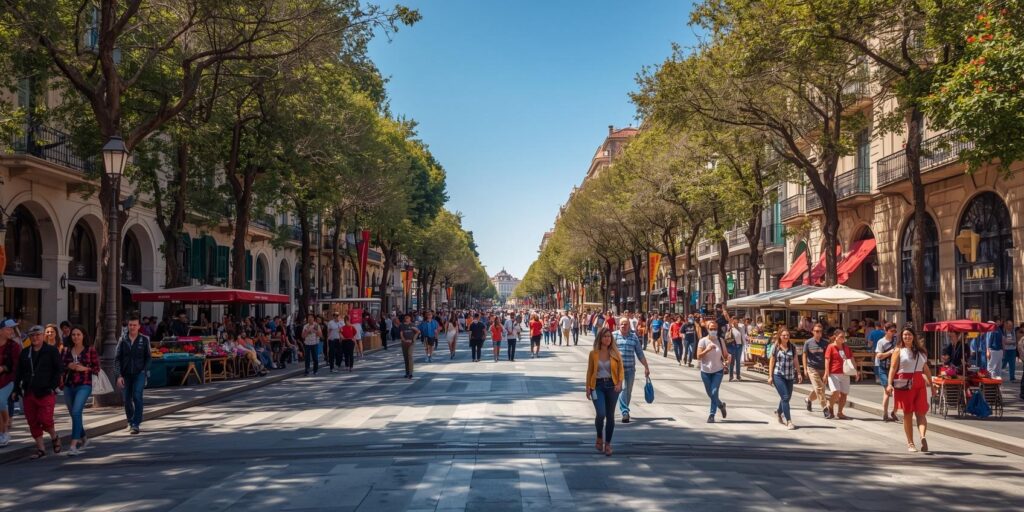 la rambla görseli oluştur sitemde kullanmalık