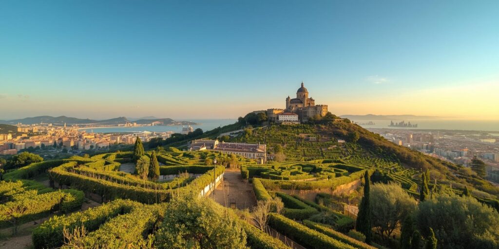 montjuïc hill görseli oluştur sitemde kullanılmalık