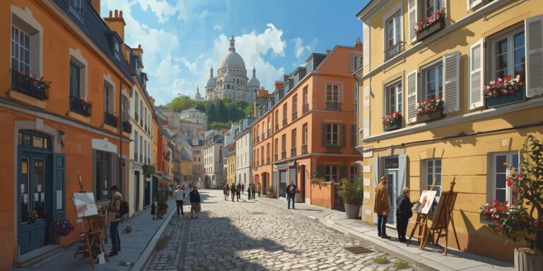 montmartre görsel oluştur sitemde kullanabileceğim