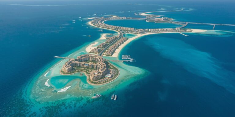 palm jumeirah görseli oluştur sitemde kullanabileceğim