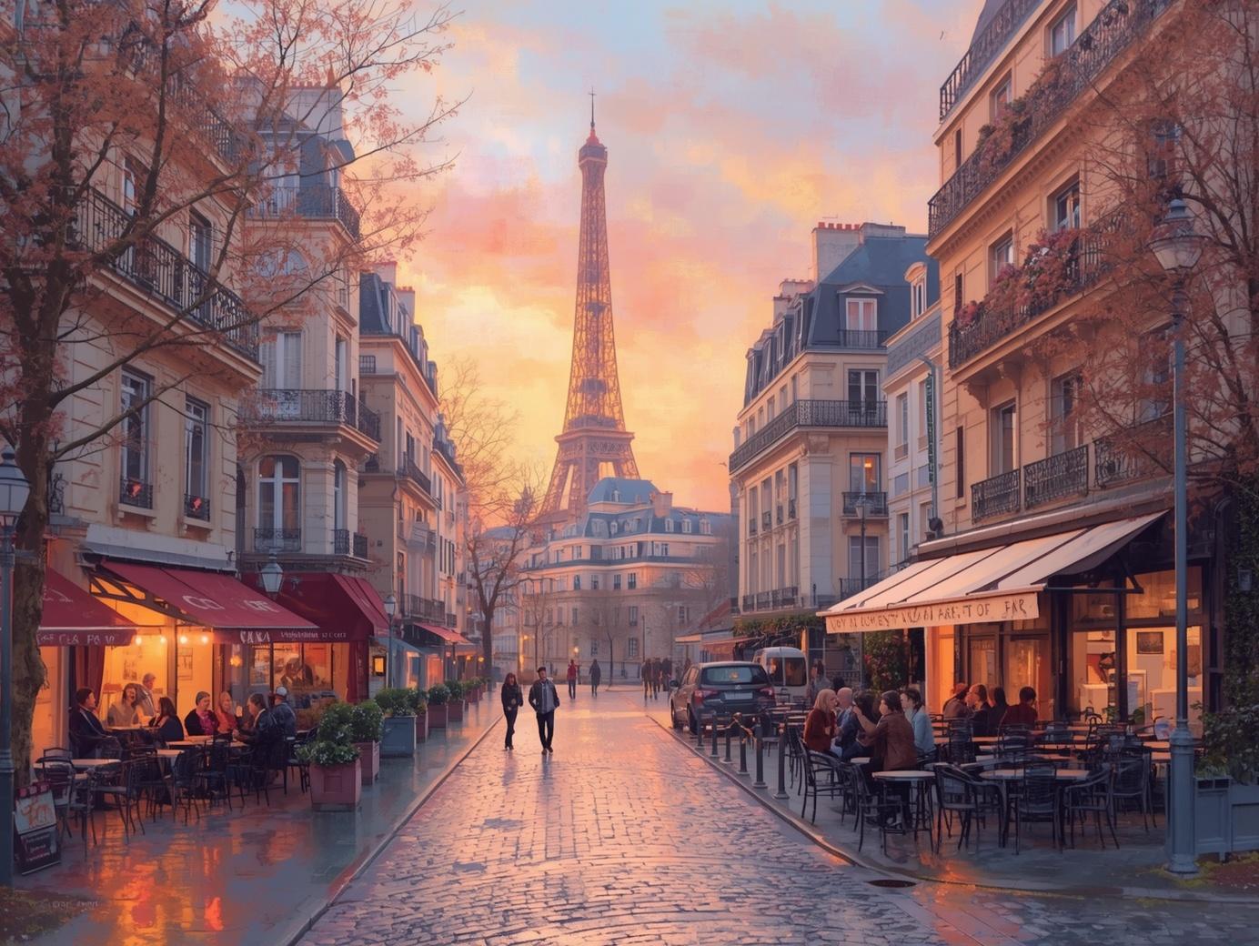 parisi temsil eden bir görsel oluştur